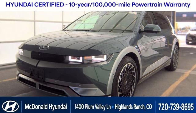 Certified Used 2024 Green Hyundai Limited image 1