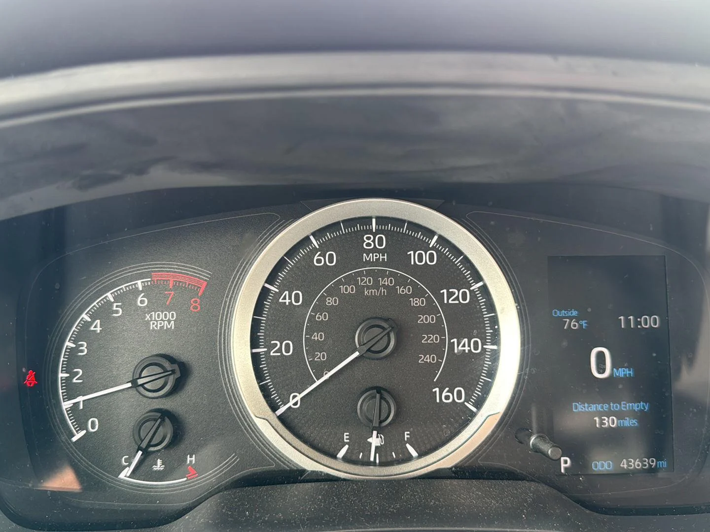 Used 2020 Celestite Gray Metallic Toyota LE image 8
