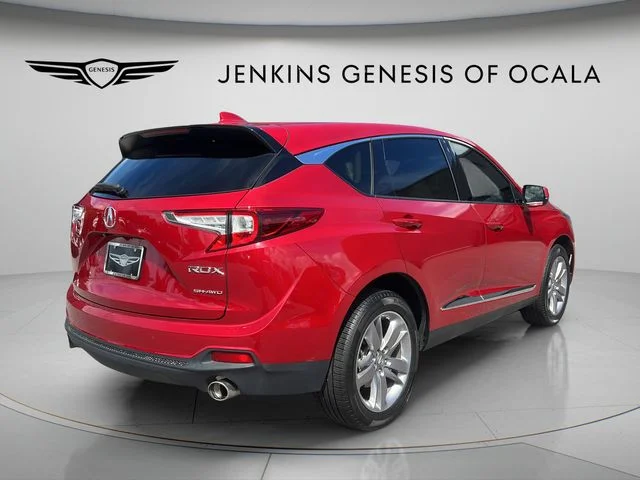 Used 2019 Red Acura Advance Package image 3