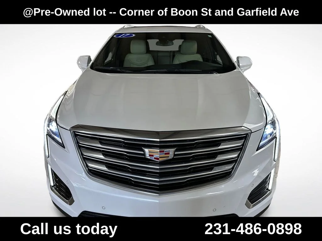 Used 2017 White Cadillac Premium Luxury image 8