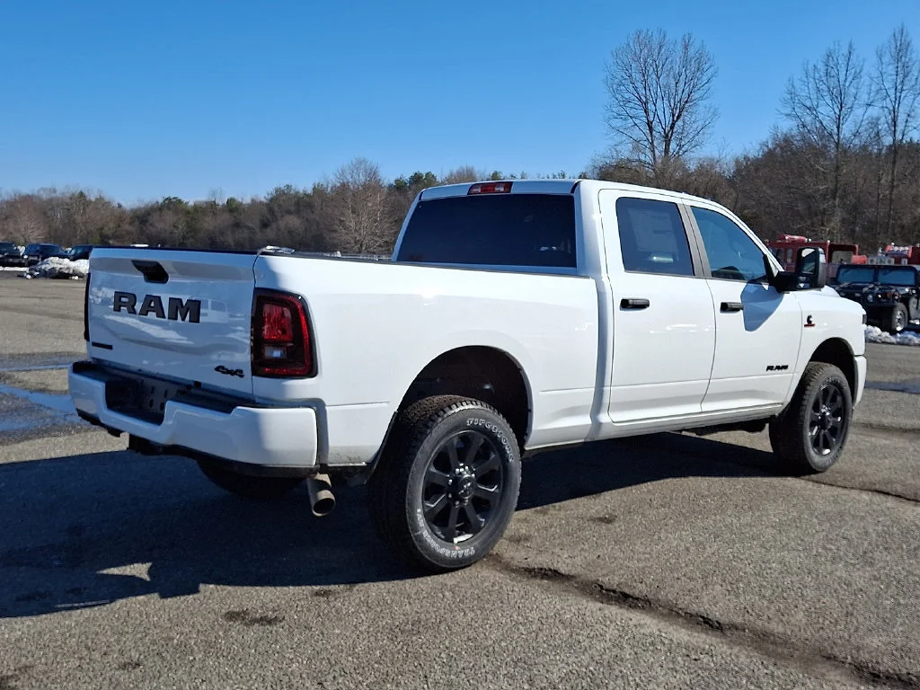 New 2026 Bright White Clear-Coat Exterior Paint RAM Big Horn image 8