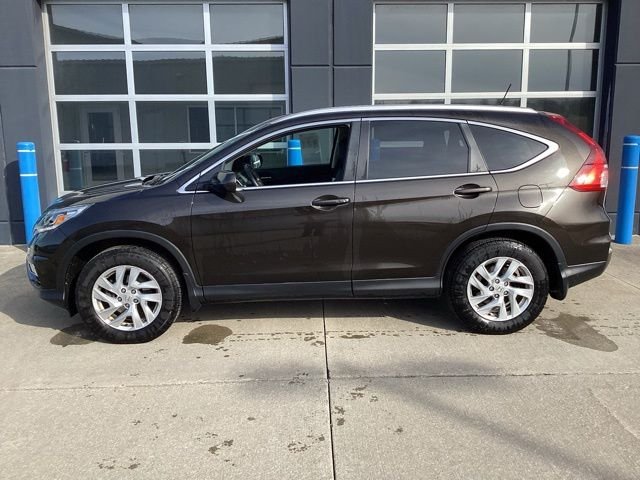 Used 2015 Honda CR-V EX-L with VIN 5J6RM4H79FL045721 for sale in Sheffield, OH
