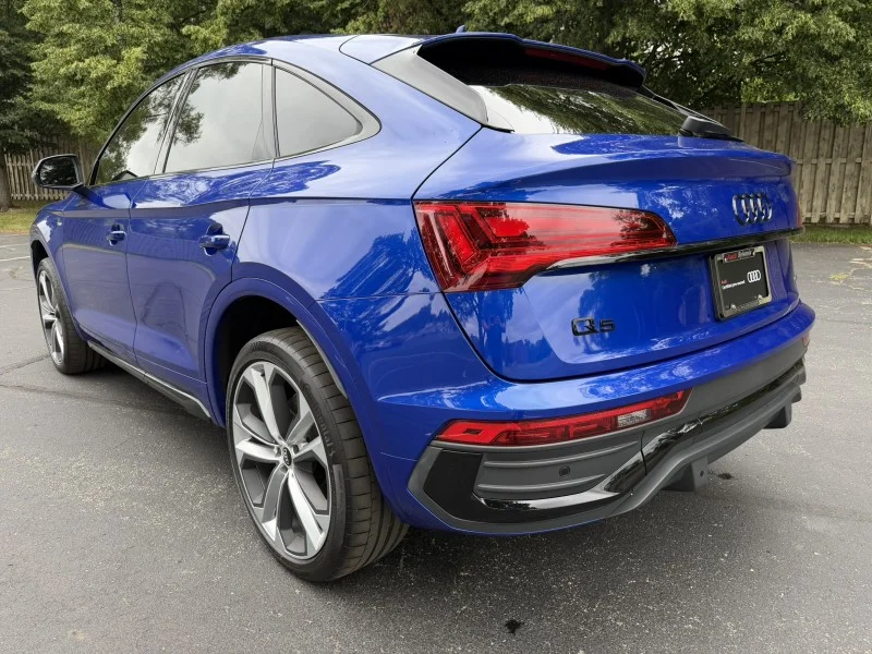 Certified Used 2023 Ultra Blue Metallic Audi S line Premium Plus image 5