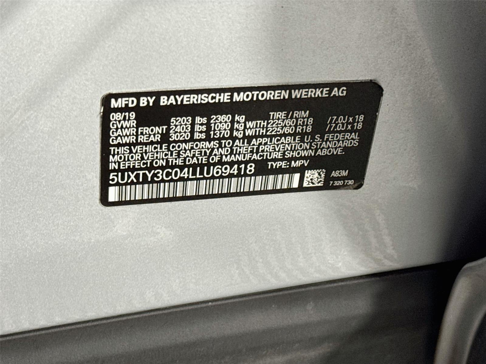 Used 2020 Glacier Silver Metallic BMW sDrive30i image 33