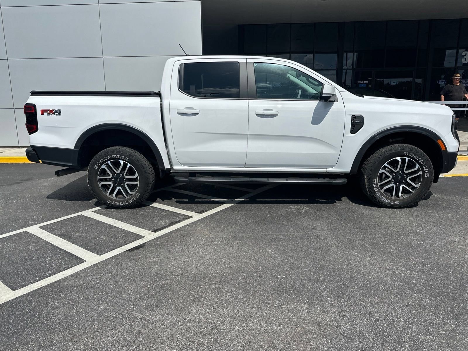 Certified Used 2024 Oxford White Ford Lariat image 3