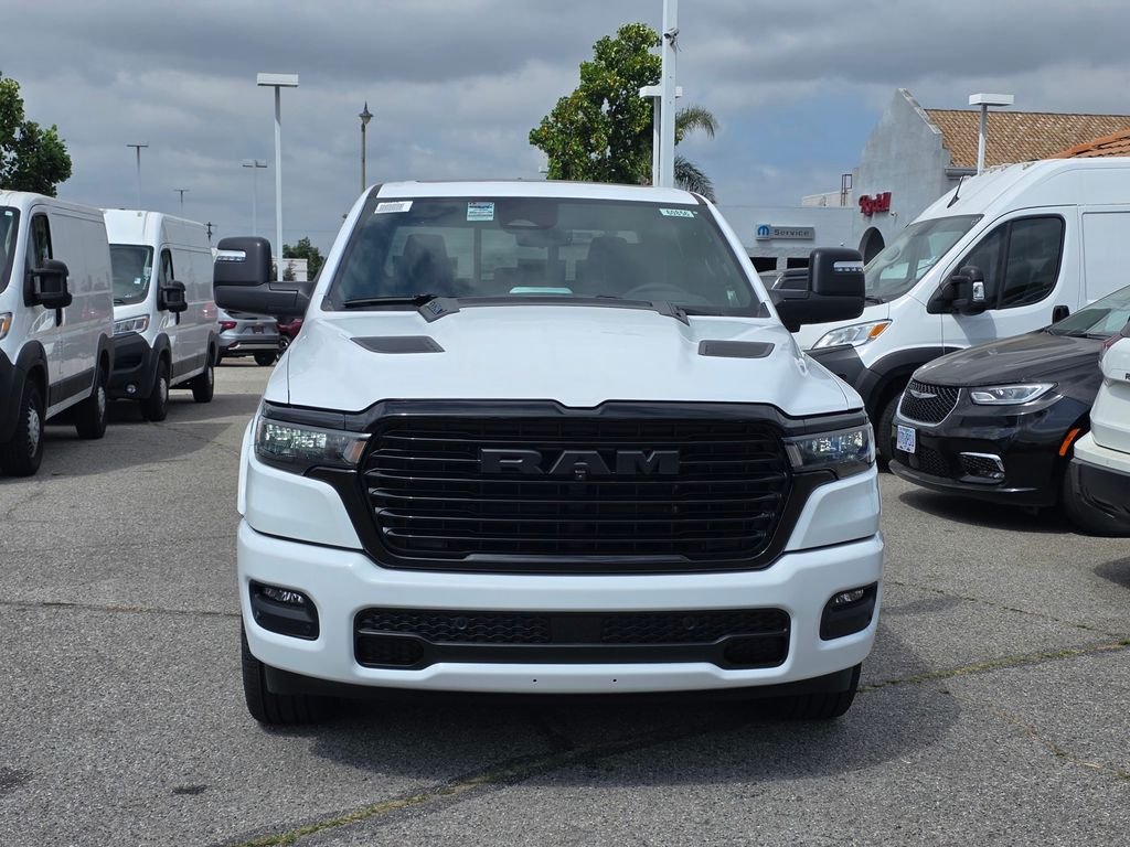 New 2026 Bright White Clear-Coat Exterior Paint RAM Laramie image 2