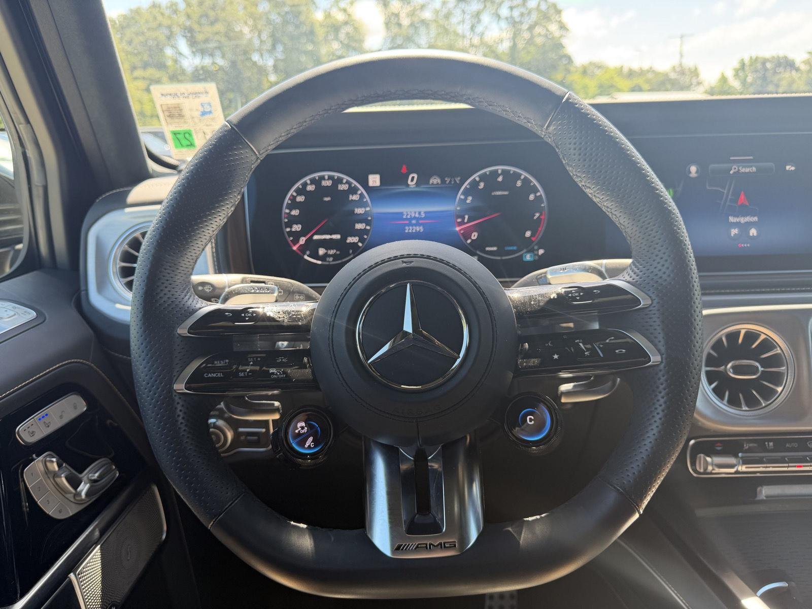 Certified Used 2025 MANUFAKTUR Desert Silver metallic Mercedes-Benz AMG® G 63 image 10
