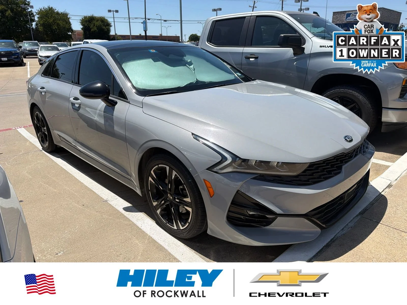 Used 2021 Gray Kia GT-Line image 1