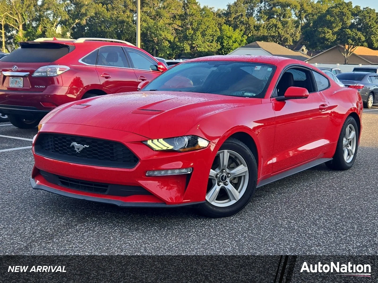 Used 2018 Race Red Ford EcoBoost Premium image 1