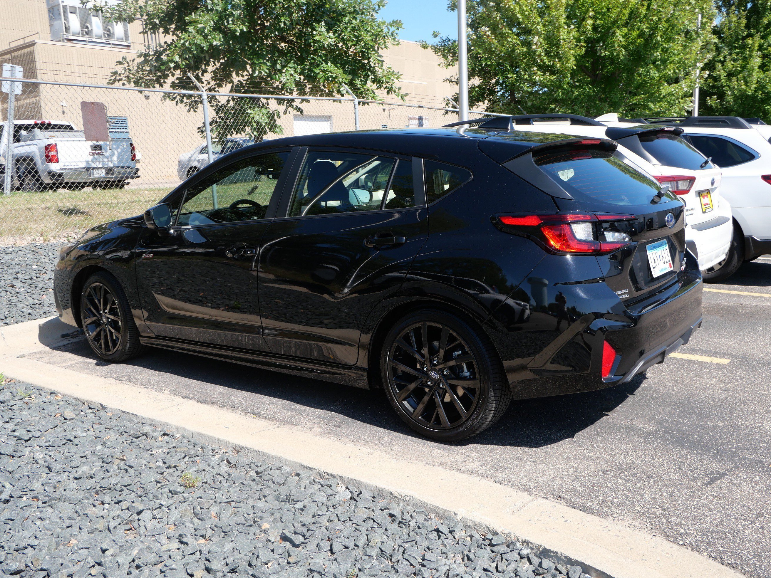 Used 2024 Crystal Black Silica Subaru RS image 6