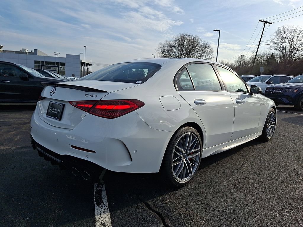 New 2026 Polar White Mercedes-Benz C 43 AMG® image 32