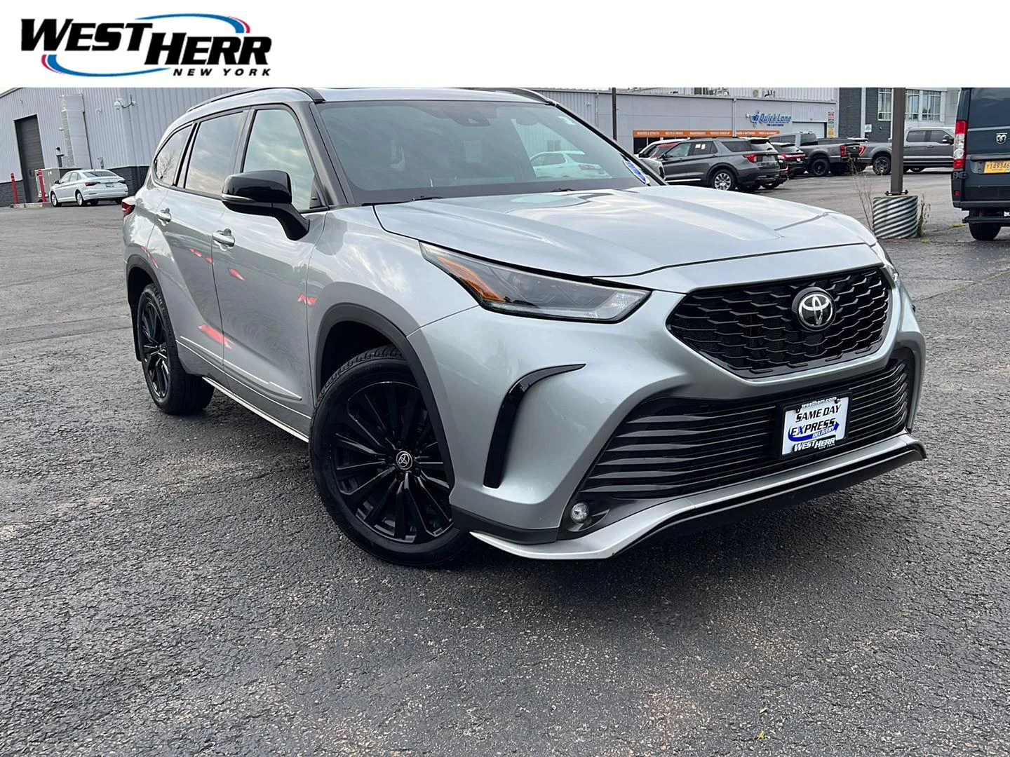 Used 2023 Celestial Silver Metallic Toyota XSE image 1