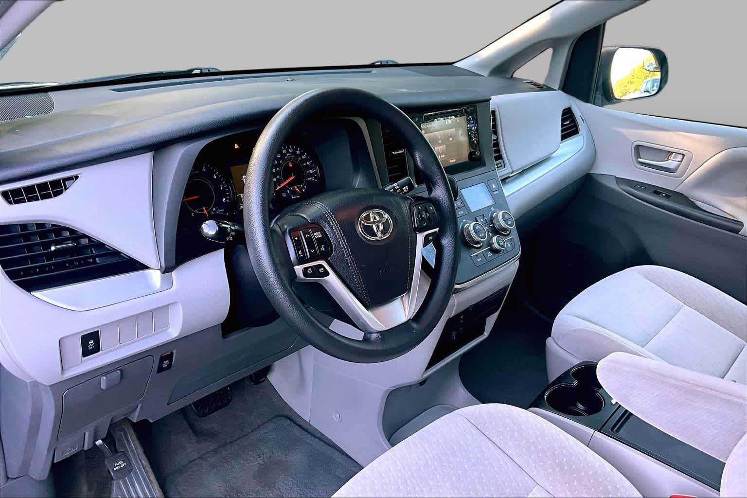 Used 2017 Shoreline Blue Pearl Toyota LE image 16
