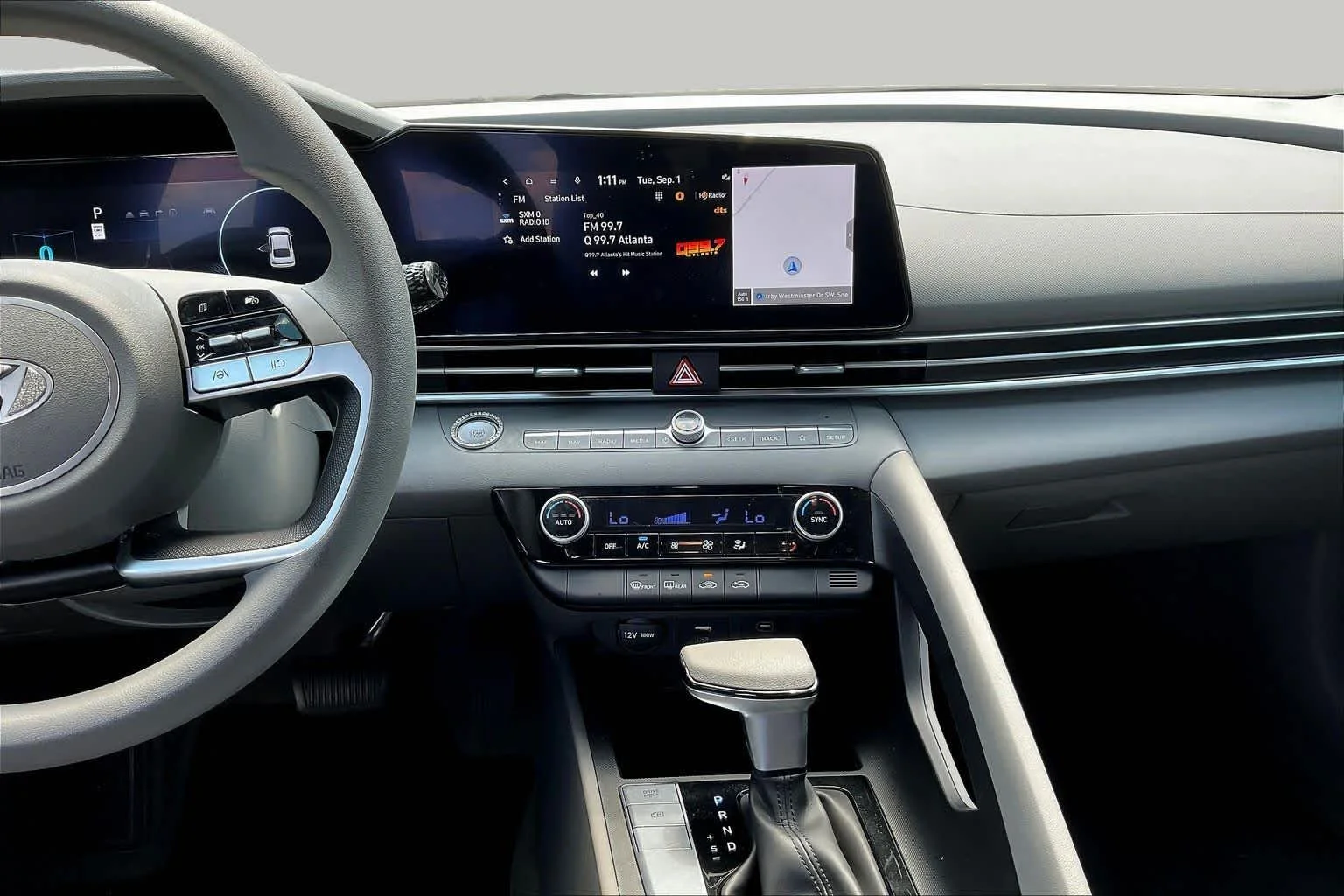 Used 2024 Intense Blue Hyundai SEL image 7