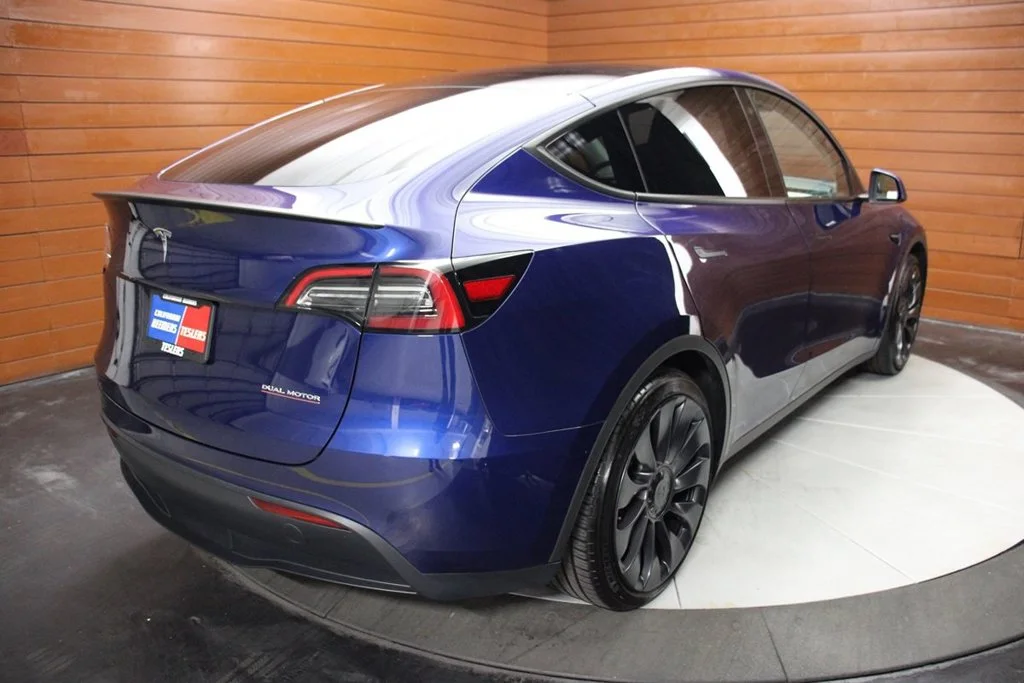 Used 2023 Deep Blue Metallic Tesla Performance image 21