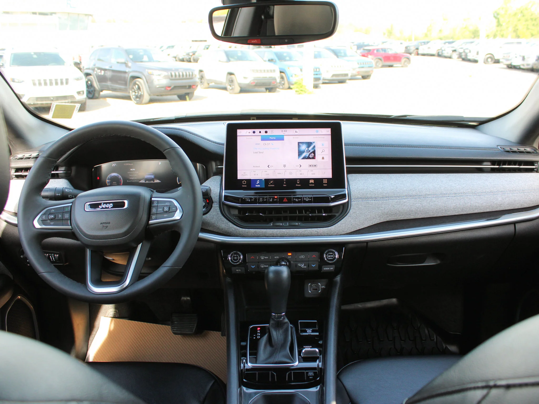 Certified Used 2023 Black Jeep North * Loaded | Heated Leather Seats | Adaptive Cruise | Apple CarPlay | 360 View Camera image 4