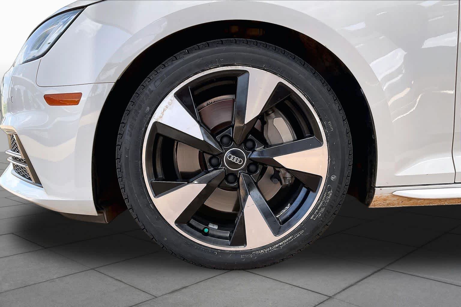 Used 2017 Glacier White Metallic Audi Premium Plus image 12