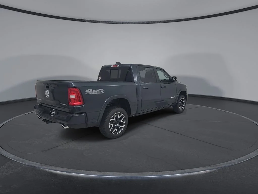 New 2026 Forged Blue Metallic Exterior Paint RAM Laramie image 15