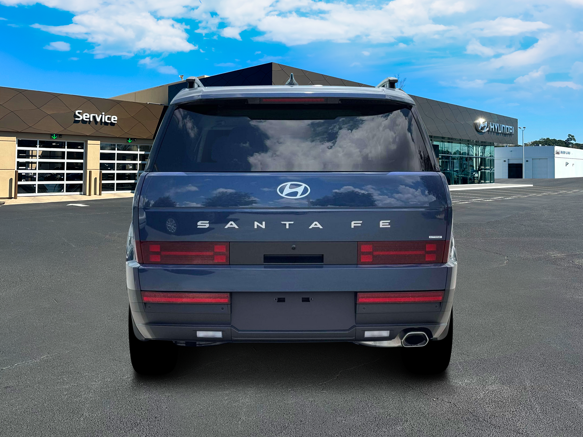 New 2026 Blue Hyundai SEL AWD image 6