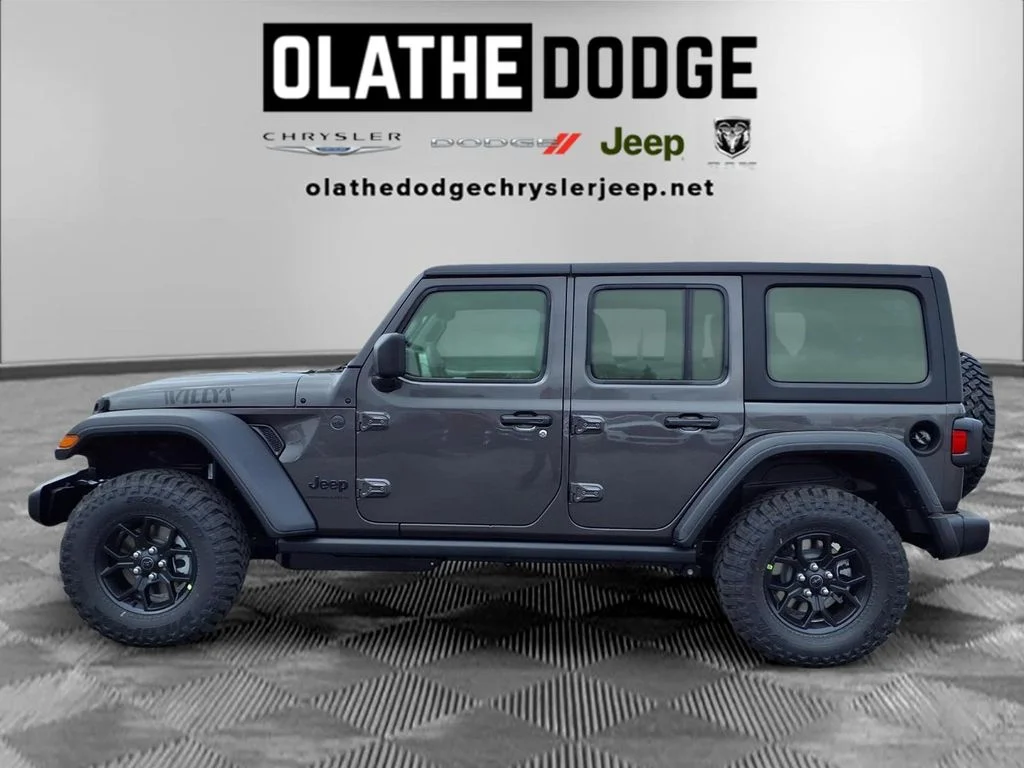 New 2026 Granite Crystal Metallic Clear-Coat Exterior Paint Jeep Willys image 19