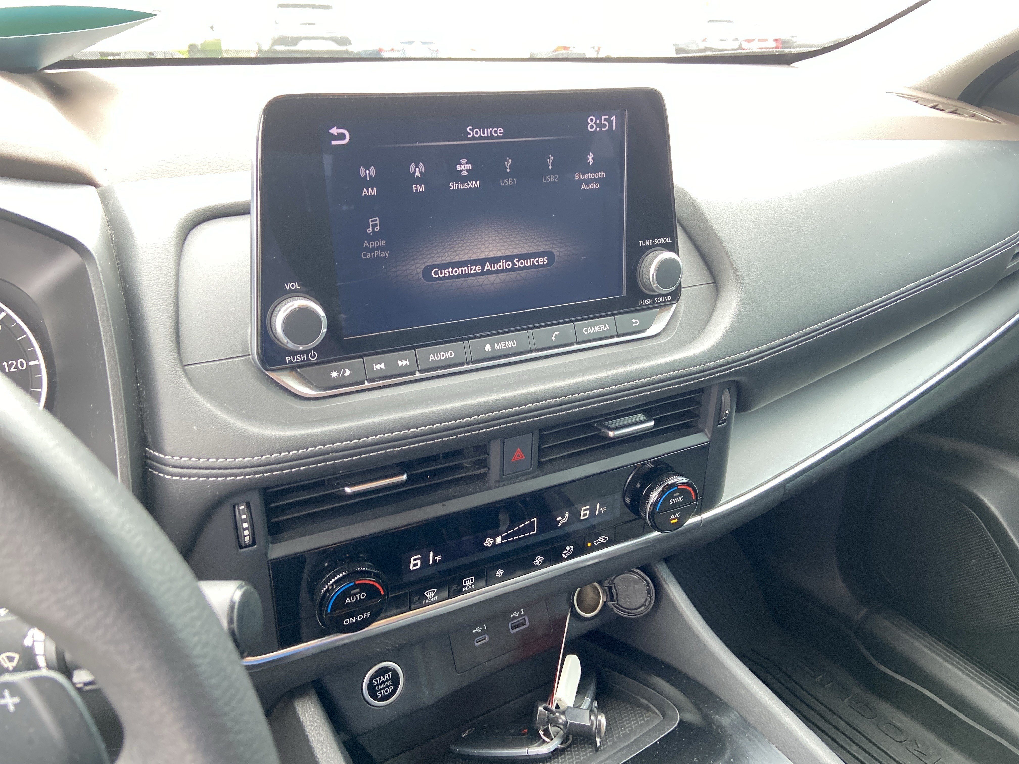Used 2023 Super Black Nissan SV image 38