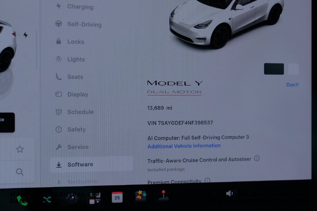 Used 2022 Pearl White Multi-Coat Tesla Performance image 16