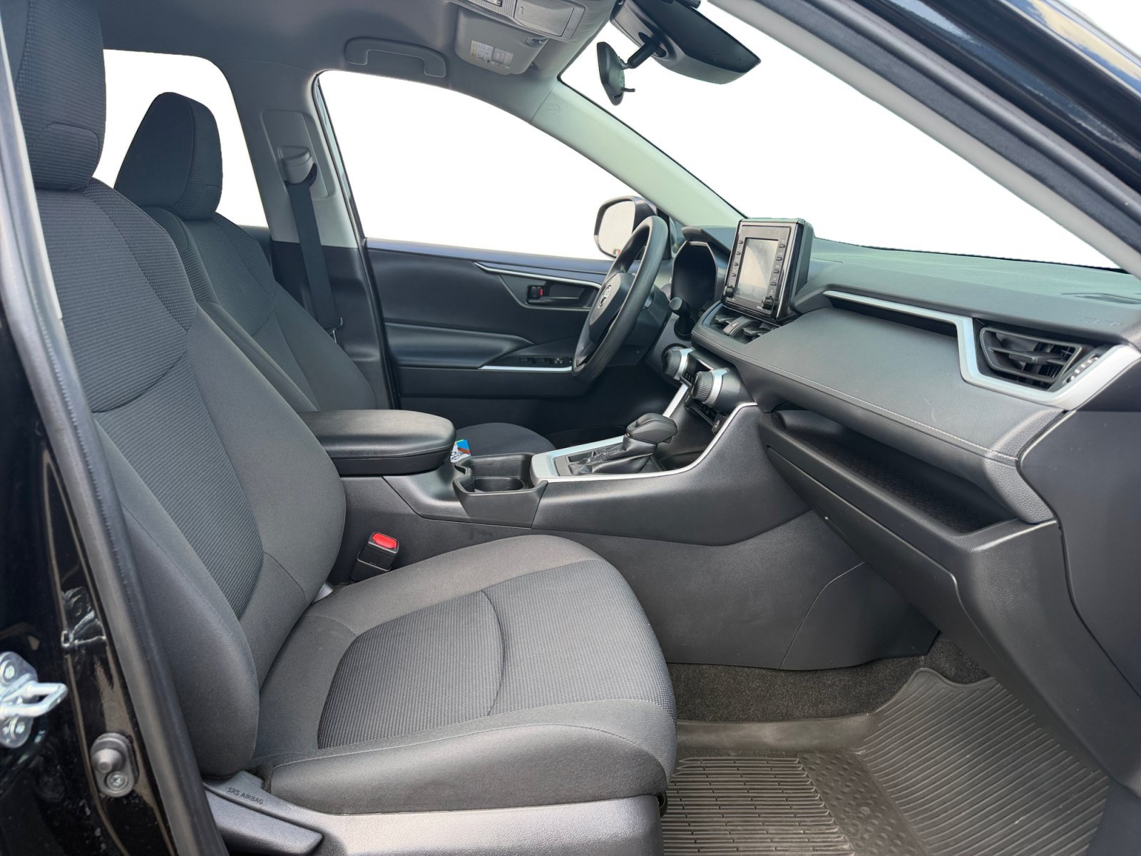 Used 2021 Midnight Black Metallic Toyota LE image 28