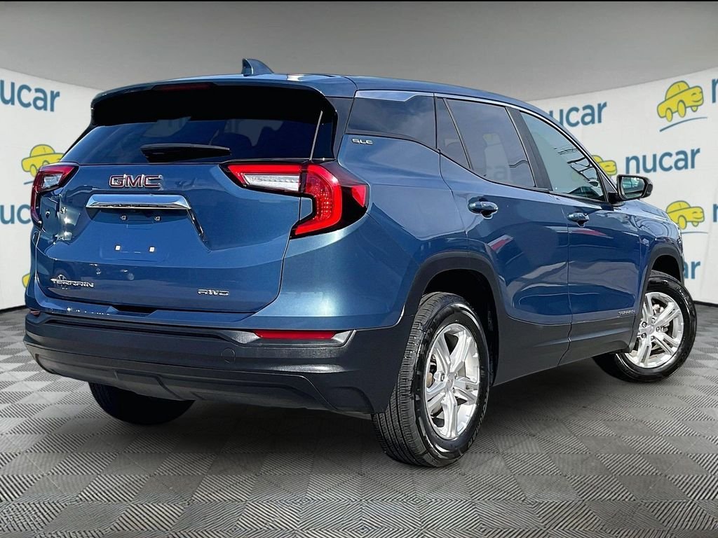 Used 2024 Blue GMC SLE image 6