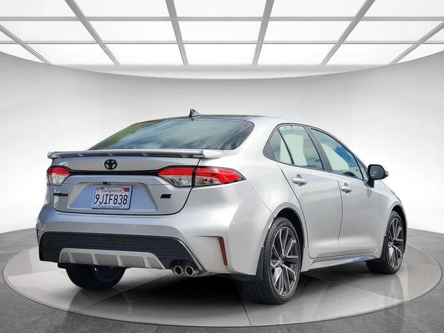 Used 2022 Silver Toyota SE image 4