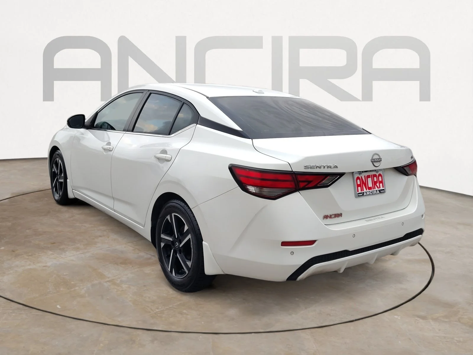 Used 2024 Aspen White Tricoat Nissan SV image 8