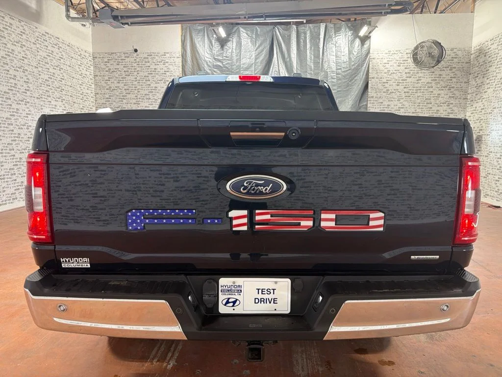 Used 2021 Blue Metallic Ford XLT image 6
