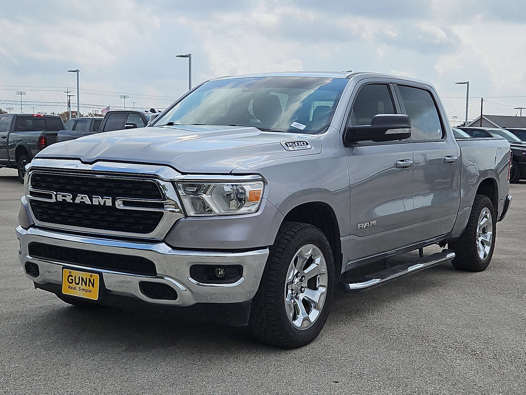Used 2022 Billet Silver Metallic Clearcoat Ram Lone Star image 7