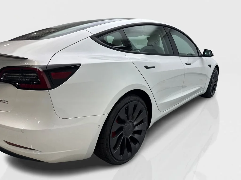 Used 2021 White Tesla Performance image 13