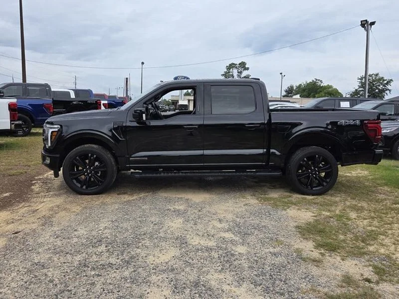 Used 2024 Agate Black Metallic Ford LARIAT image 5