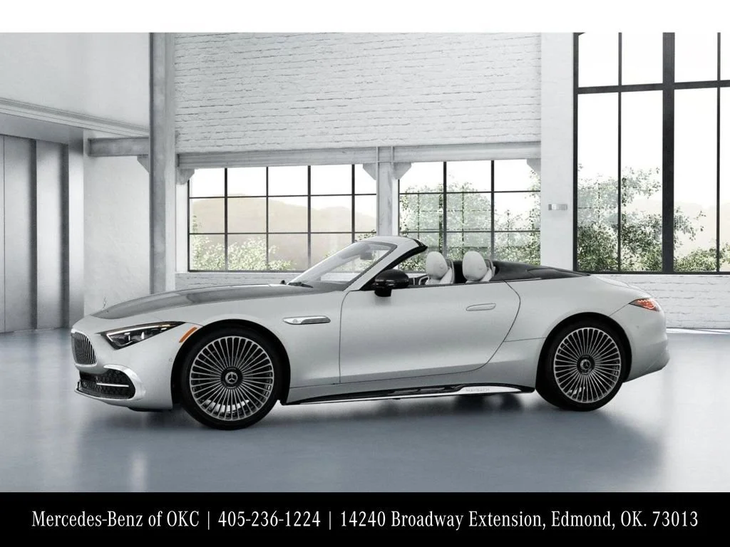 New 2026 MANUFAKTUR moonlight white magno (White Ambiance) Mercedes-Benz Maybach SL 680 image 78