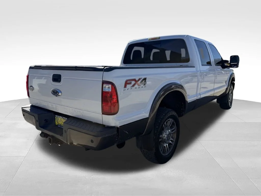 Used 2015 White Ford King Ranch image 5