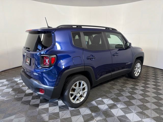 Certified Used 2021 Blue Jeep Latitude image 12
