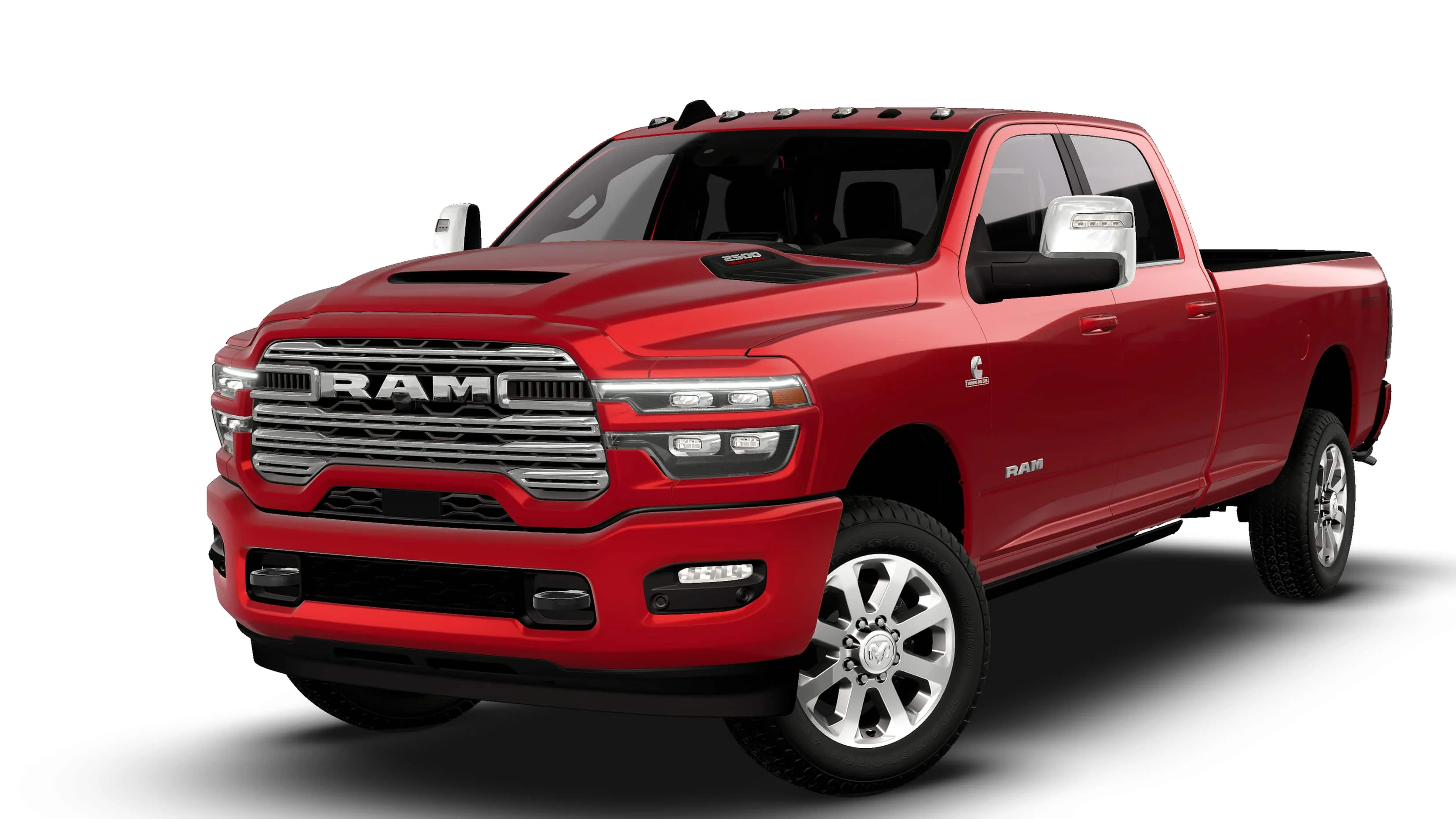 New 2026 Molten Red Pearl-Coat Exterior Paint RAM LARAMIE image 13