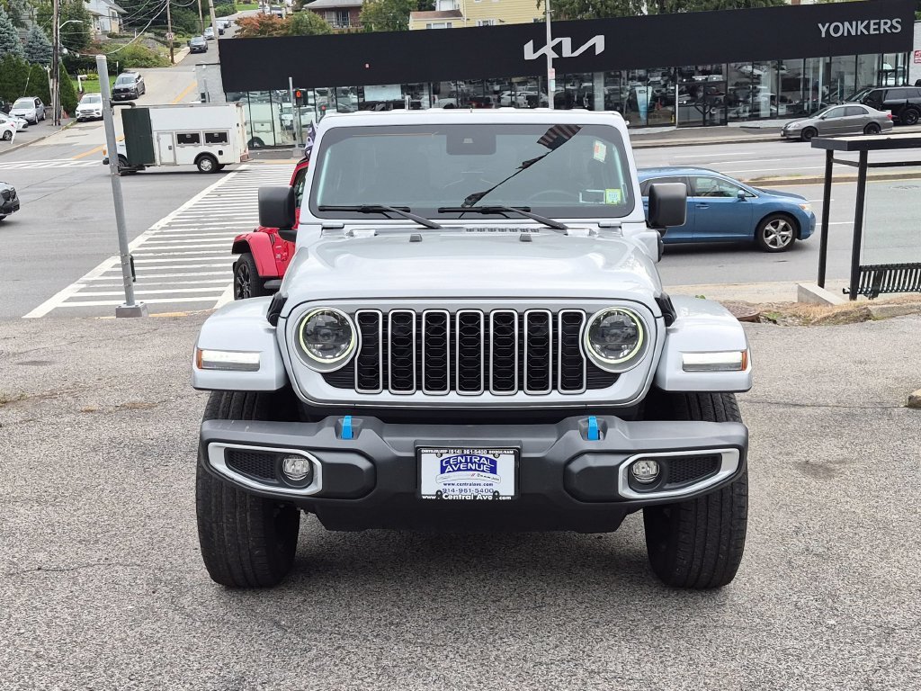 Used 2024 Silver Jeep Sahara 4xe image 2