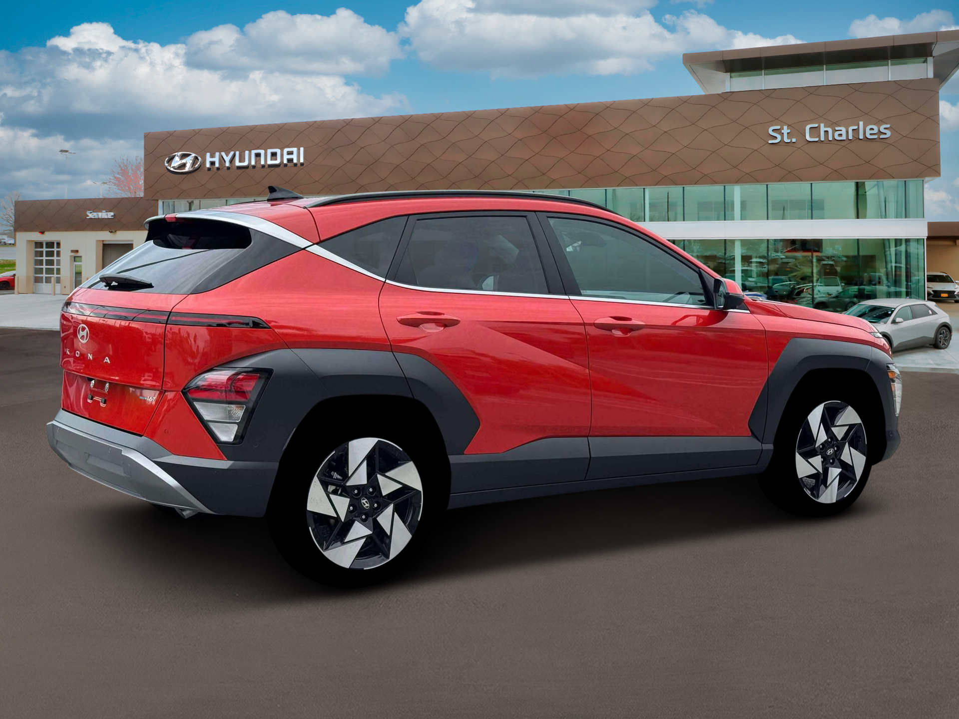 New 2026 Orange Hyundai Limited AWD image 8