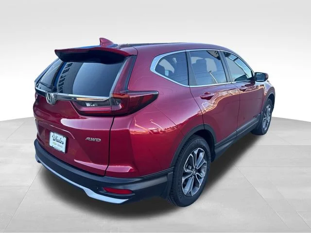 Used 2021 Red Honda AWD EX image 5