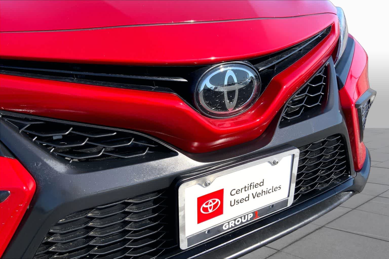 Used 2024 Supersonic Red Toyota SE image 29