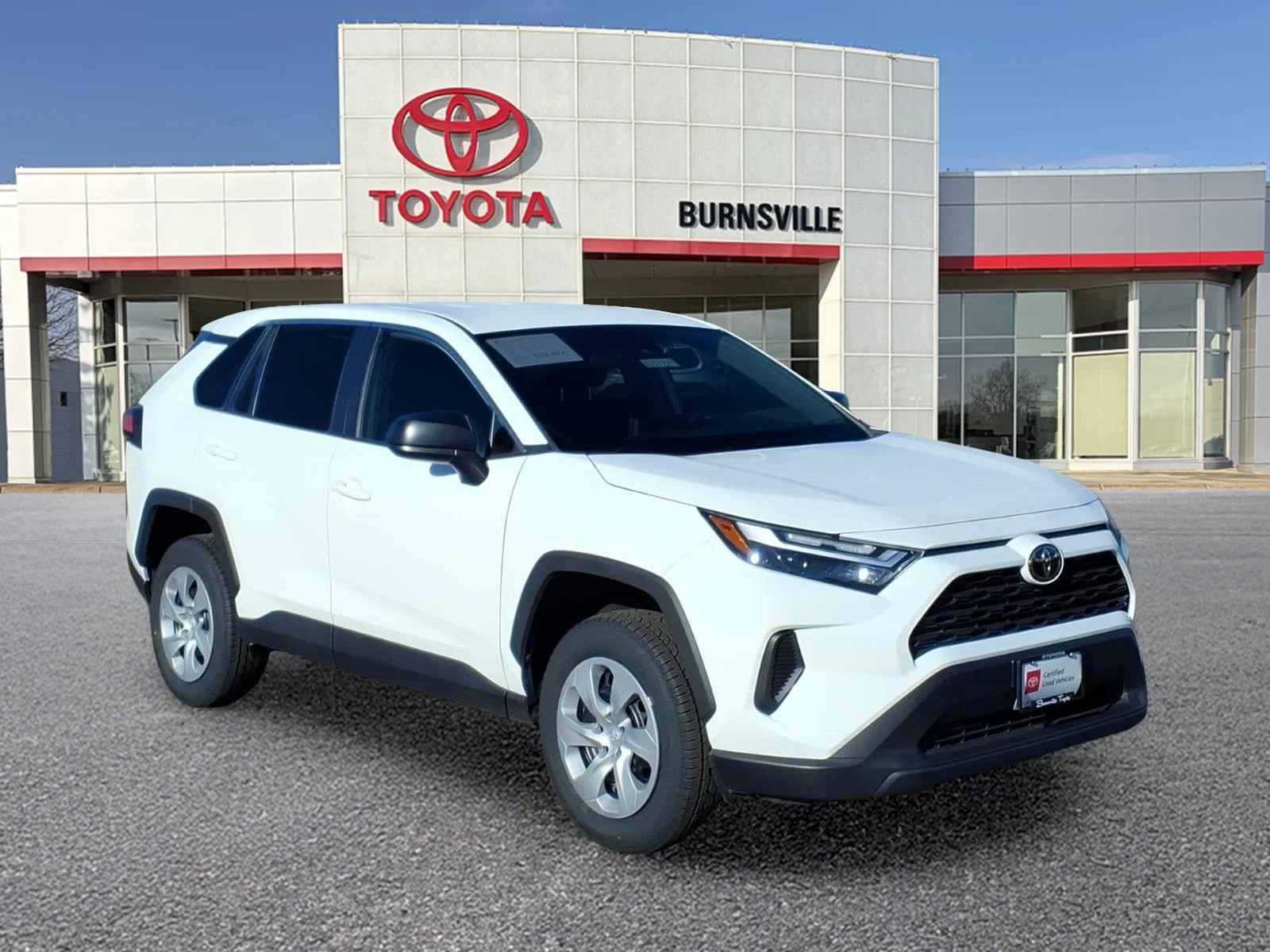 Used 2024 White Toyota LE image 1