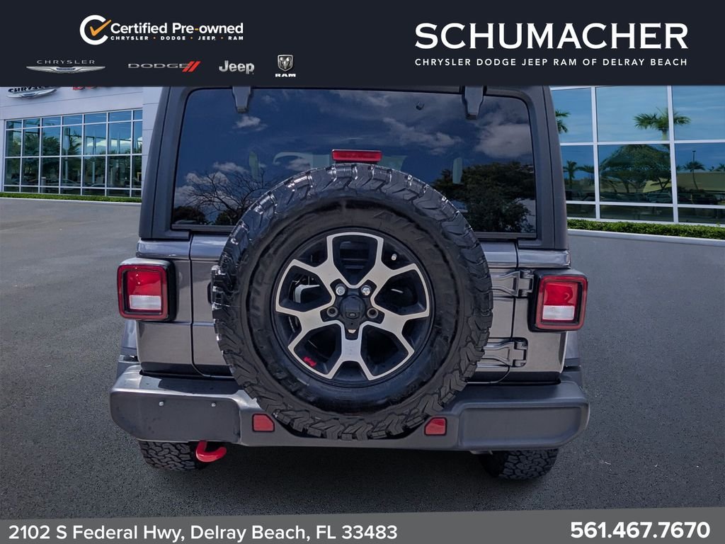 Used 2022 Gray Jeep Rubicon image 6