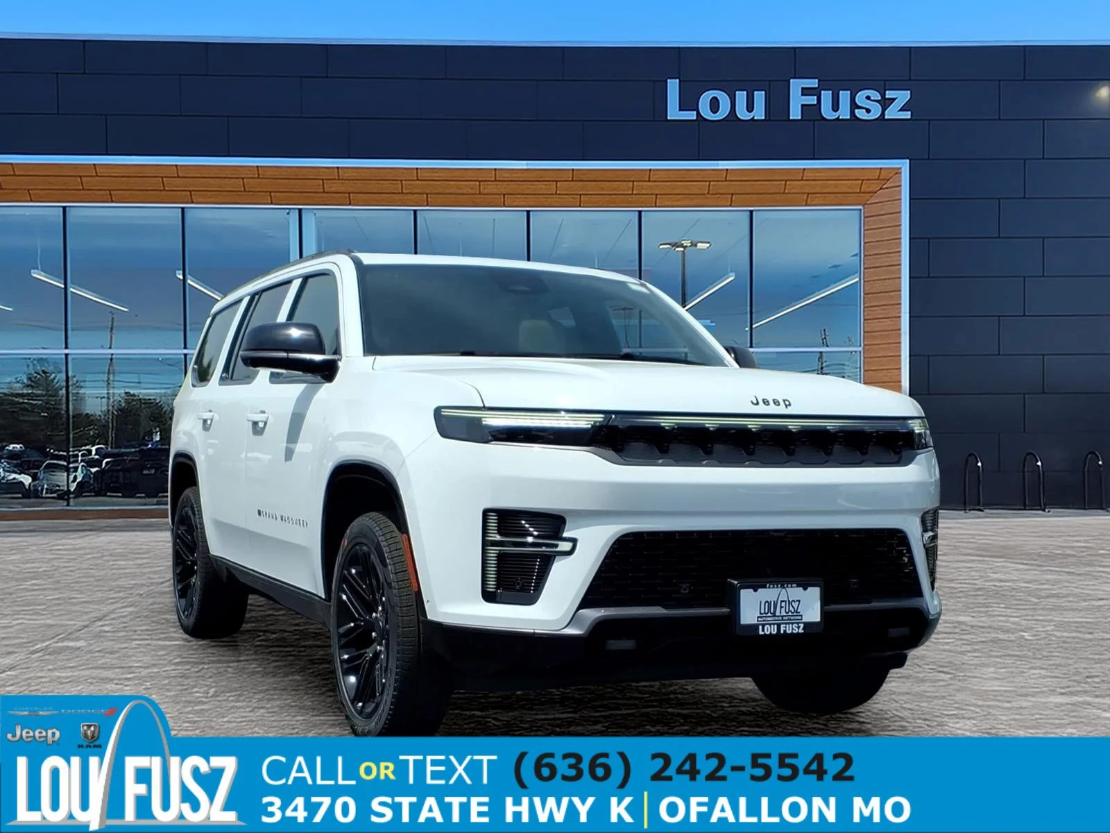 New 2026 Bright White Clear-Coat Exterior Paint Jeep Limited Reserve image 1