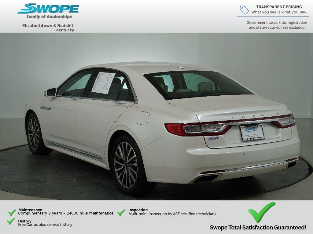 Used 2017 White Platinum Tri-Coat Lincoln Select image 5