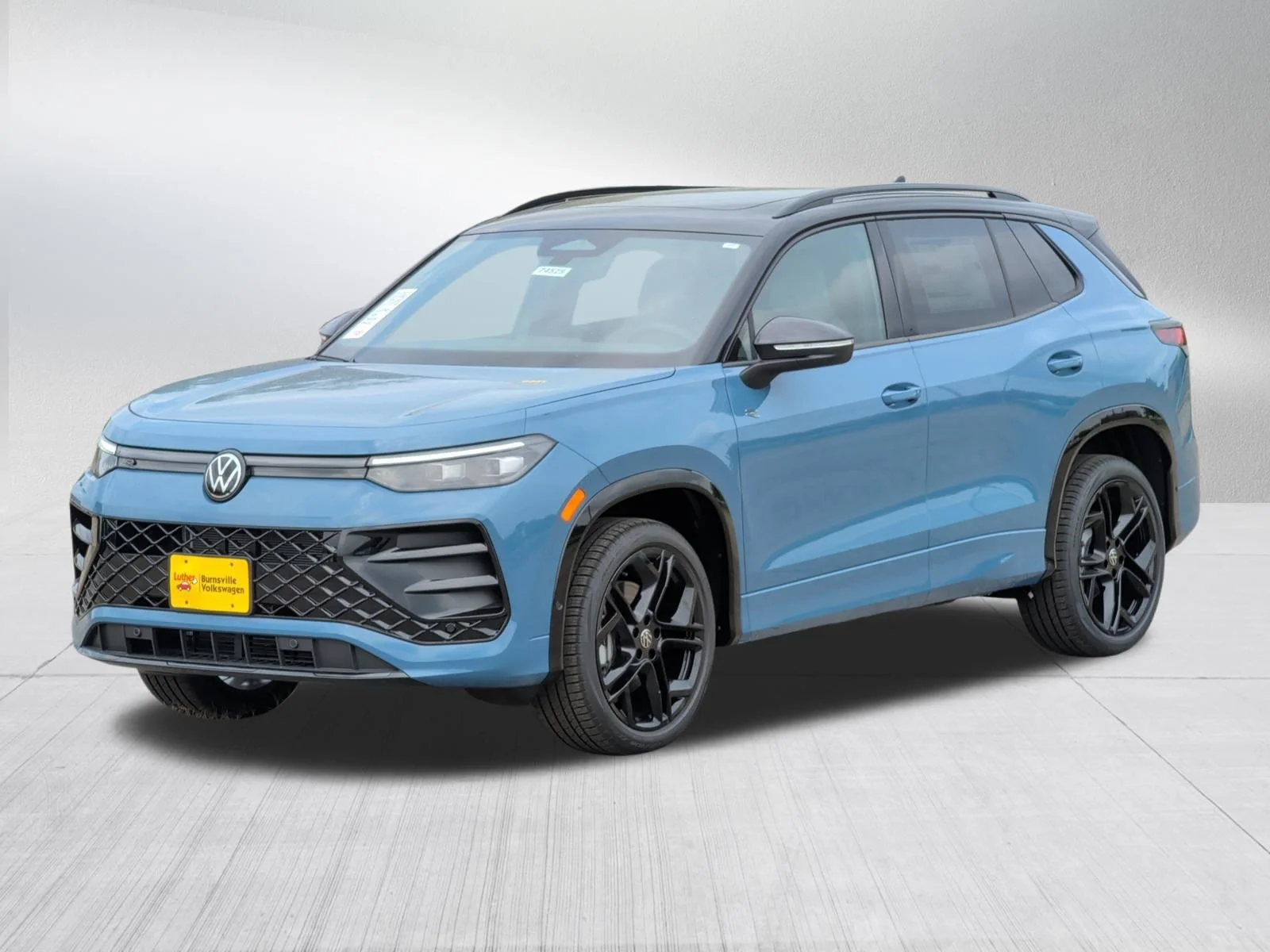New 2026 Monterey Blue w/Deep Black Roof Volkswagen SE R-Line Black image 2