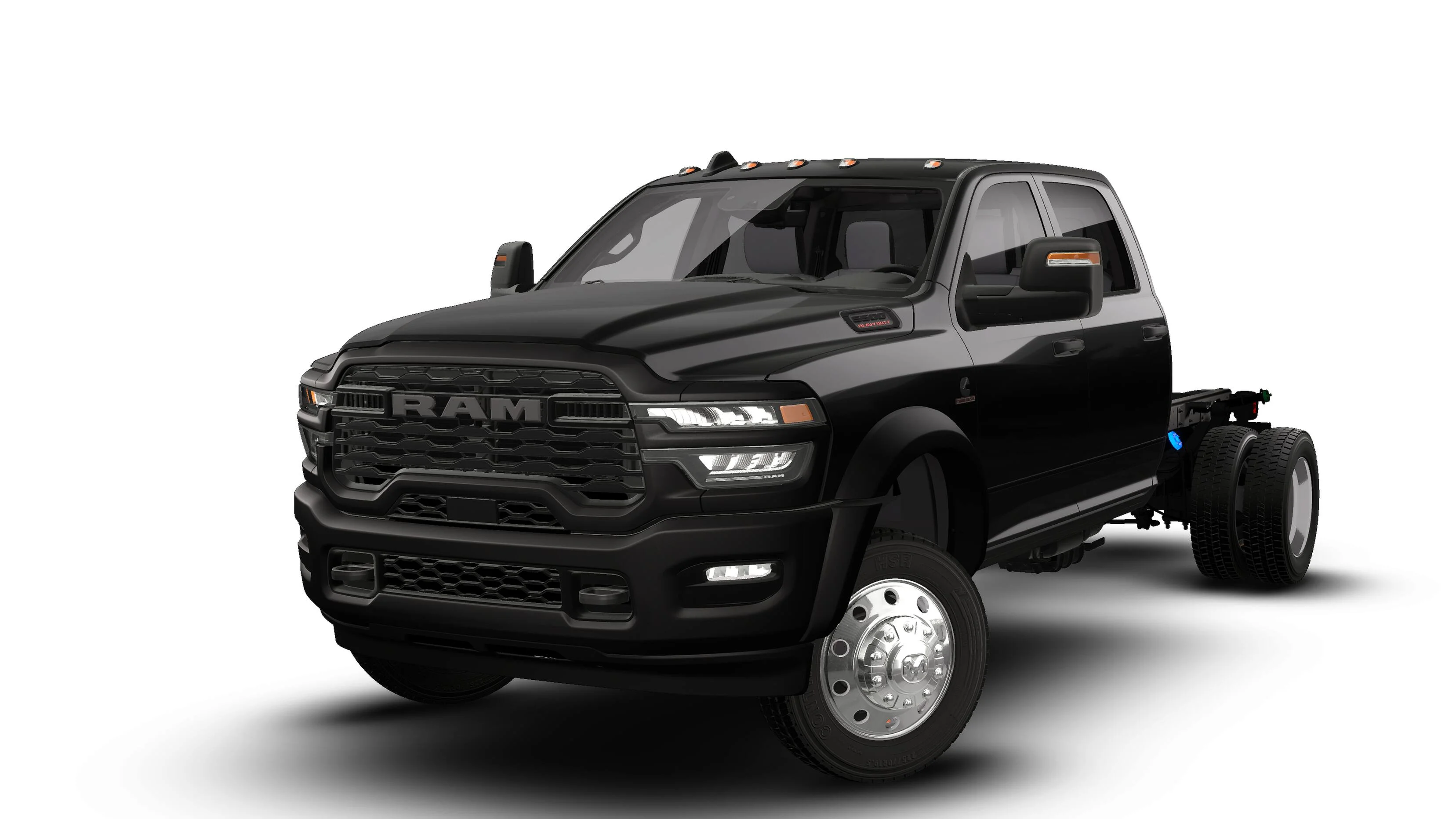 New 2027 Diamond Black Crystal Pearl-Coat Paint RAM TRADESMAN image 13