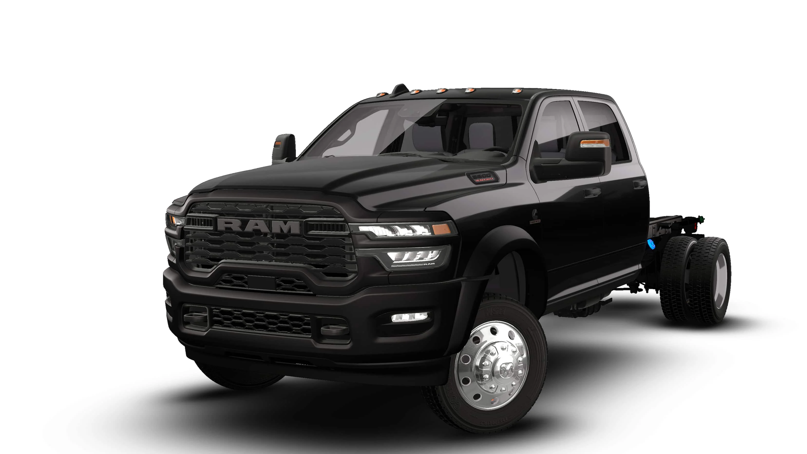 New 2027 Diamond Black Crystal Pearl-Coat Paint RAM TRADESMAN image 13