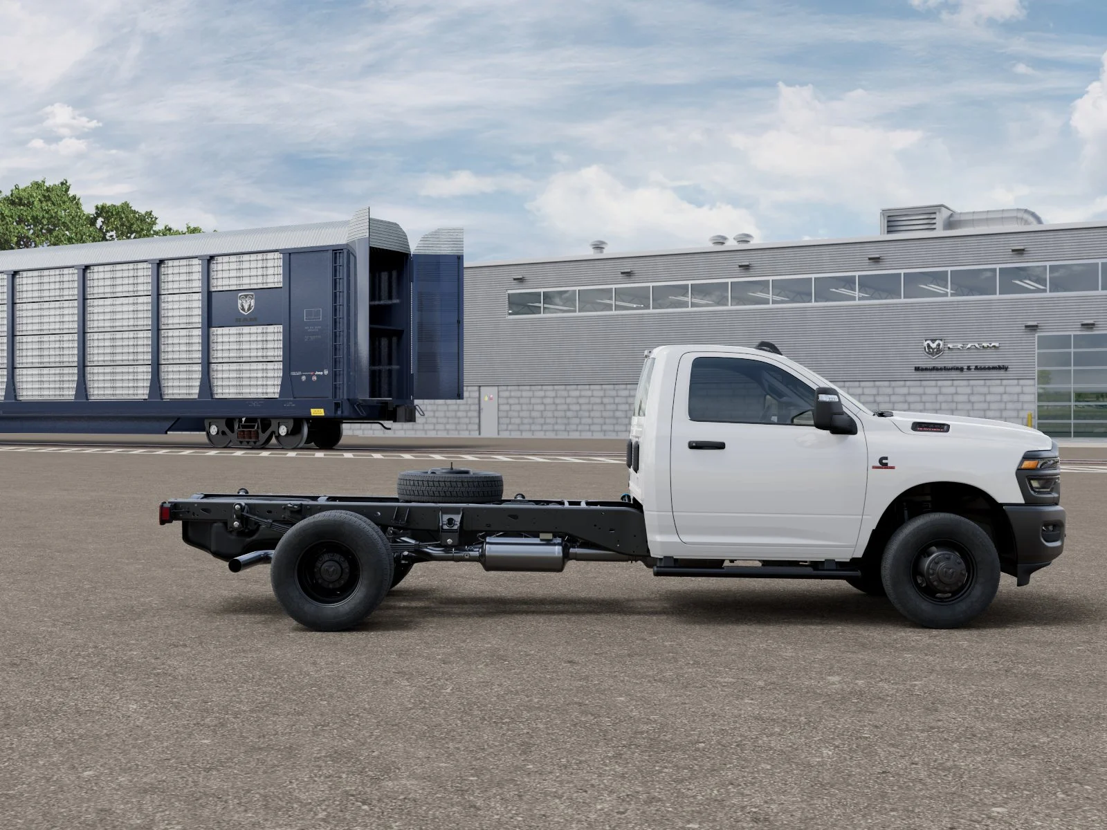 New 2027 Bright White Clear-Coat Paint RAM TRADESMAN image 21